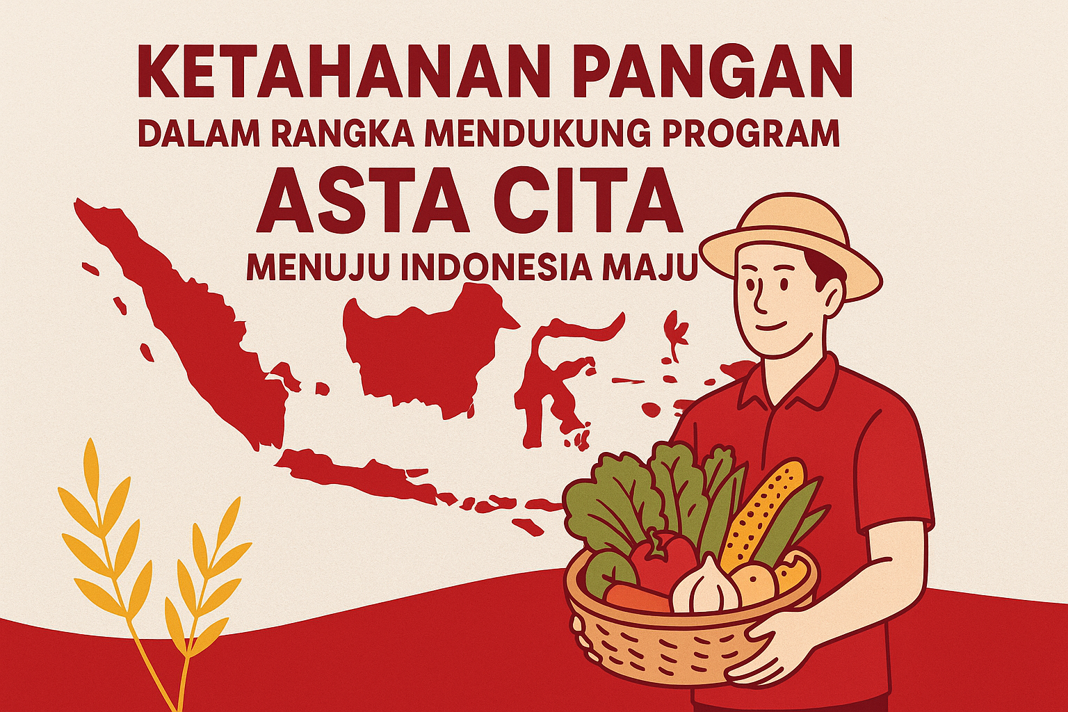 Ketahanan Pangan dalam Rangka Mendukung Program Asta Cita Menuju Indonesia Maju